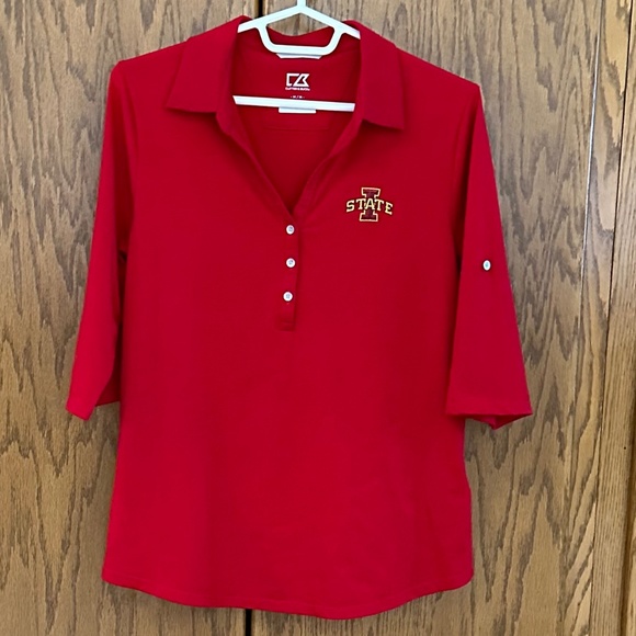 Cutter & Buck ¾ Sleeve ISU Top - Picture 1 of 5